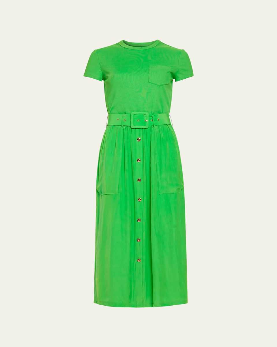 Sylvie Belted Midi Dress